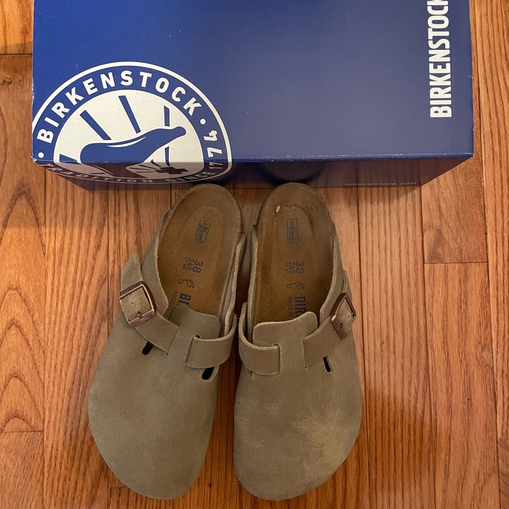 Boston Birkenstocks (womens)